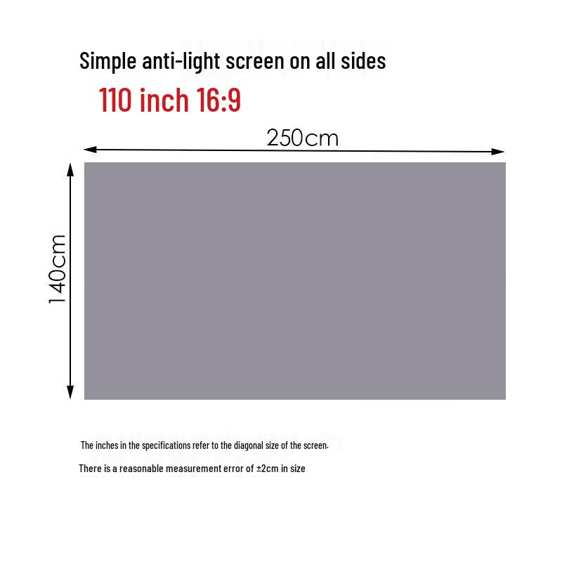 SMVP Foldable Anti-Light HD Projection Screen