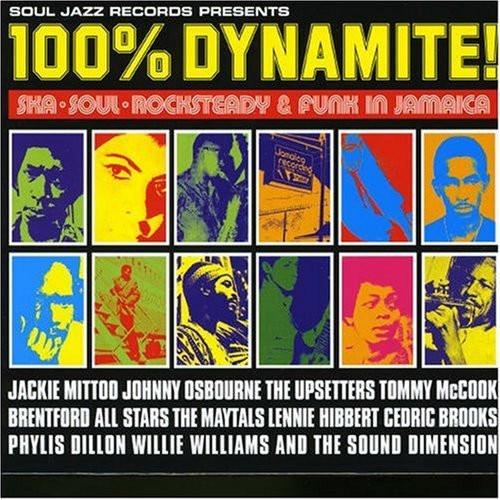 CD VARIOUS - 100% Dynamite! (Ska-Soul-Rocksteady SJRCD40 Soul Jazz 1998 Europe Reggae, Ska & Dub Used