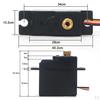 Brushed Digital Servo Gear High Motor for SG1603/1604 RC Model DIY Waterproof