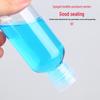 PET Transparent Flip-Top Liquid Dispenser Bottle, 10-50ml