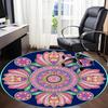 1PC Mandala Artwork Chair Carpet for Office, Indoor Non-Slip Washable  Carpet, Soft Comfortable Mat For Office Room yy250930087