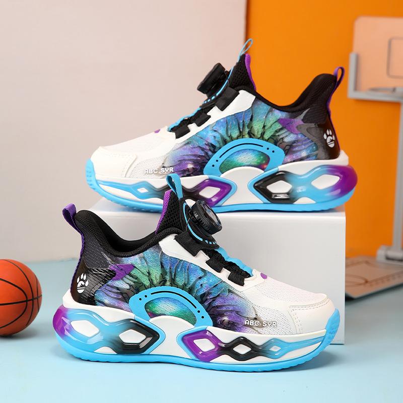 

Boys mesh sneakers 2025 new spring breathable children s casual shoes medium and large children s and boys running shoes 29