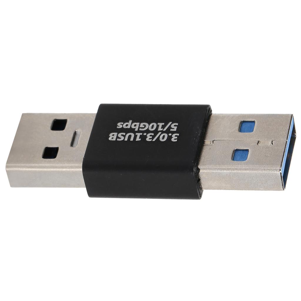 High Speed USB 3.0 TypeA Male To Male OTG Adapter Support Data Sync and Fast Charging
