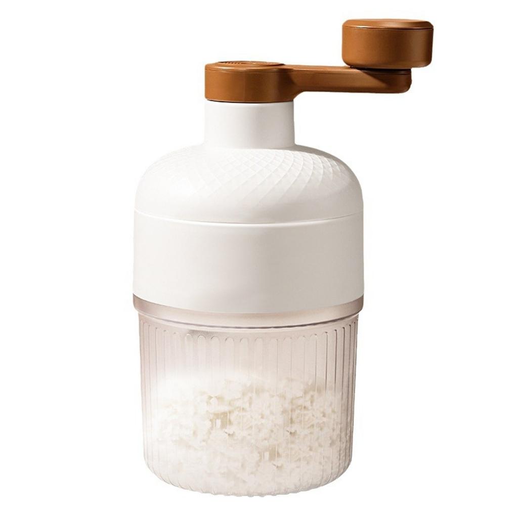 Rasuradora de Hielo Portátil Trituradora de Hielo con Moldes y Bandejas para Hielo, Máquina de Granizados, Fabricante de Granizados de Hielo, Trituradora de Hielo Manual