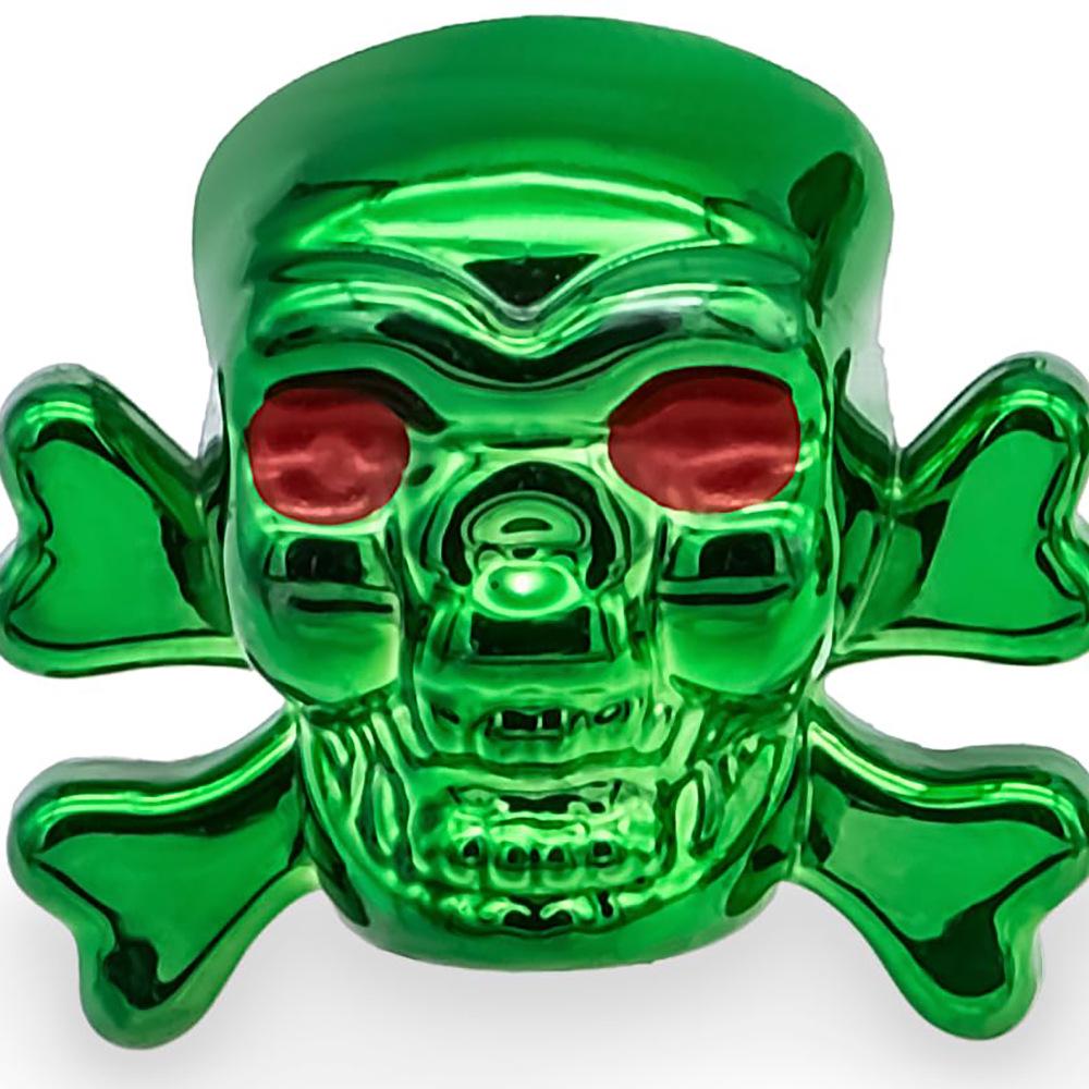 Tapas de Válvula de Neumático de Calavera Alienígena en Stock