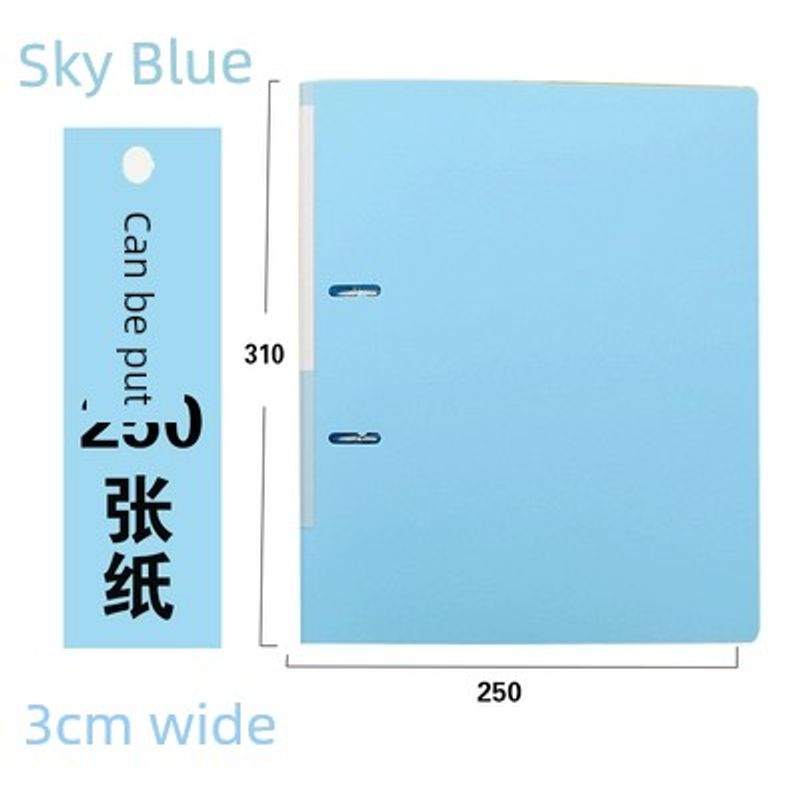 Large-Capacity Metal File Multi-Hole Folder