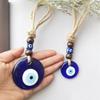 EU Certified Turkish Evil Eye Blue Pendant for Wall, Car, and Bag Decoration