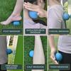 6.3CM Silicone Massage Lacrosse Balls For Myofascial Release Neck Arm Leg Muscle Relax Yoga Deep Tissue Massage Trigger Point