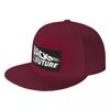 Retro Back To The Future Cap Fashion Casual Baseball Caps Adjustable Hat Hip Hop Summer Unisex Baseball Hats