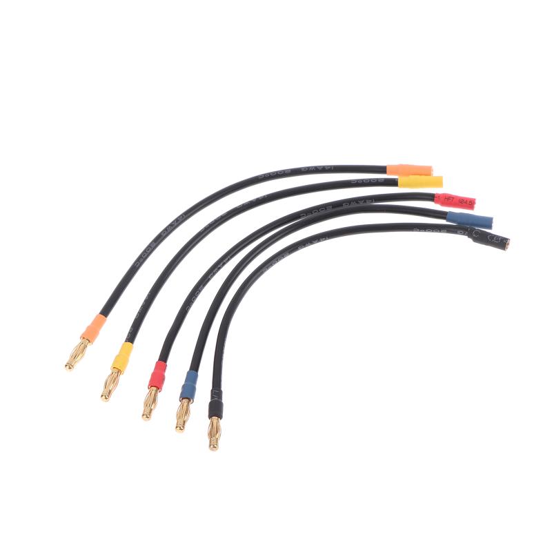 3.5Mm Female To 4.0Mm Male Banana Plug Extension Cable Slug Connector Extension Cable Banana Plugs For Rc Brushless Motor Esc