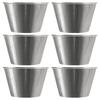 Steel Dip Sauce Bowl 9.5 Cm, 240 Ml 6 Pcs.