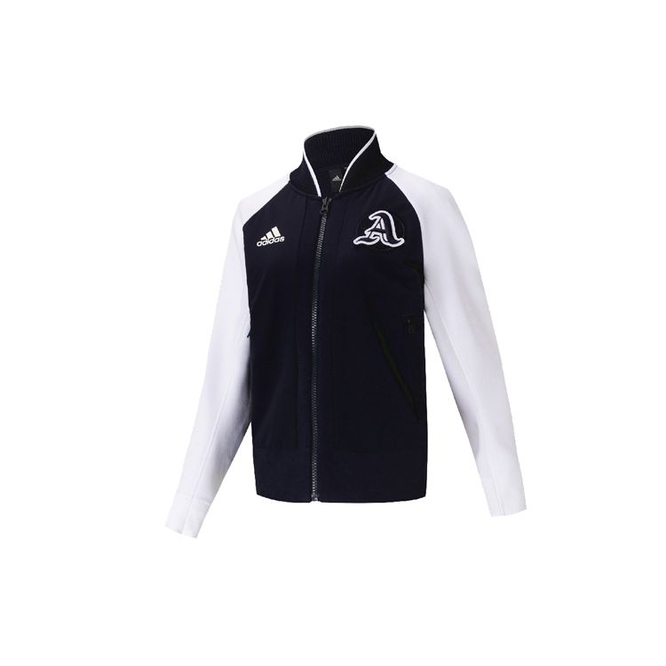

Adidas Sports Style Long Sleeve Jacket Women Outerwear Ink-Blue FQ7293