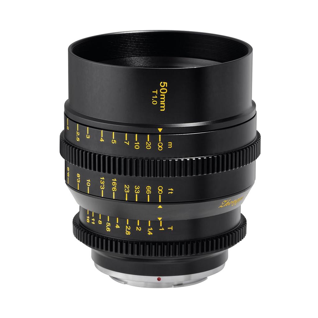 Zhongyi Optics SPEEDMASTER CINEMA 50mm LF Nikon Z Mount Cinema Lens Prime Lens T1.0 Full-Frame