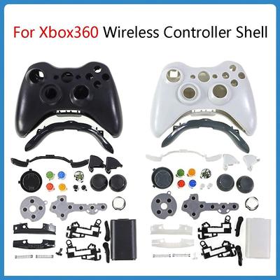 Durable Wireless Controller Case Faceplate Cover Full Housing Shell for Xbox 360