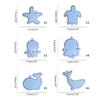 3D Marine Animals Quicksand Mold DIY Resin Casting Mold for DIY Keychain Jewelry