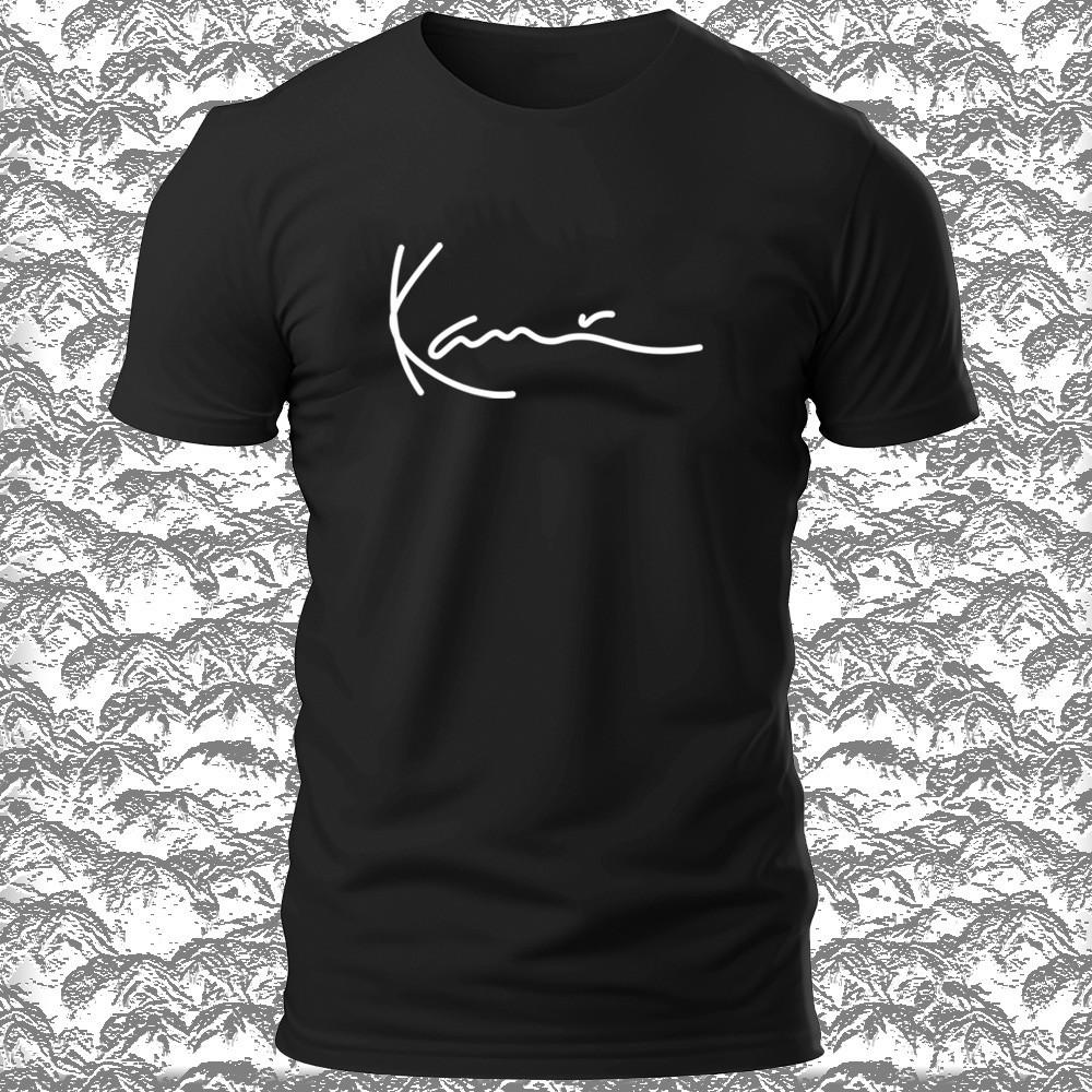 

KARLL KANI Iconic Signature логотип смешная футболка Размер S-5XL Сделано в США Унисекс футболка XXXXL