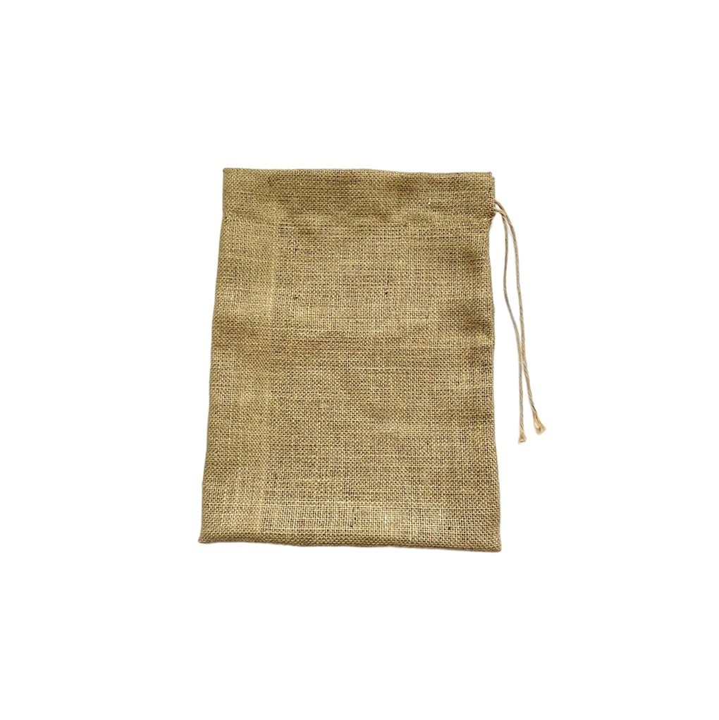 Hemp Drawstring Bags with Drawstring Set of Size 30cm x 40cm Closures, 3, L,