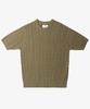 TOFFEE Classic Cable Round Neck Half Knit (Khaki Beige)