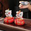 Guochao Color-Changing Lion Dance Tea Pet
