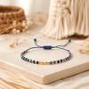 Multi-colored Beaded Light Luxury Hand-woven Hand Rope Female, Bohemian Vacation Glass Rice Bead Bracelet Tide