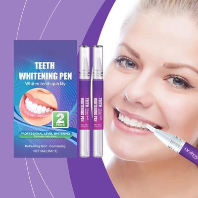 Teeth Whitening Gel Pen Gentle Cleaning Yellow Stains Color Corrector Toothpaste Removal Odor Fresh Breath Tooth Care Tool 6ml