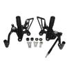 Motorbike Adjustable Driver Rear Sets Rearset Footrest Foot Rest Pegs For Kawasaki Ninja 250R EX 250 R 2008 2009 2010 2011 2012