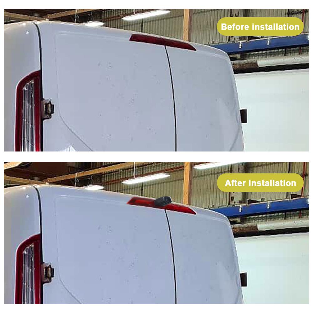 Ford Transit 2012-2015 Dual-Lens Brake Light Camera with 4089 Chip