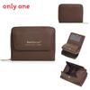 Fashionable And Minimalist Short Wallet With Letter Printing Design For Daily Use And Wearresistant Durability