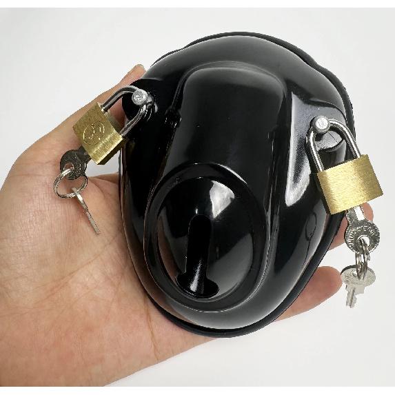YILUQIFLY Männliches Keuschheitsgerät Penis Käfige Bondage Vollständige Fesselung Schale Jungfräulichkeitsgerät Erwachsenes Sexspielzeug für Männer Penis Training