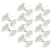 900pcs Double Heads Artificial Pistil Cream White Floral Stamens Flower Stamens  DIY Crafts