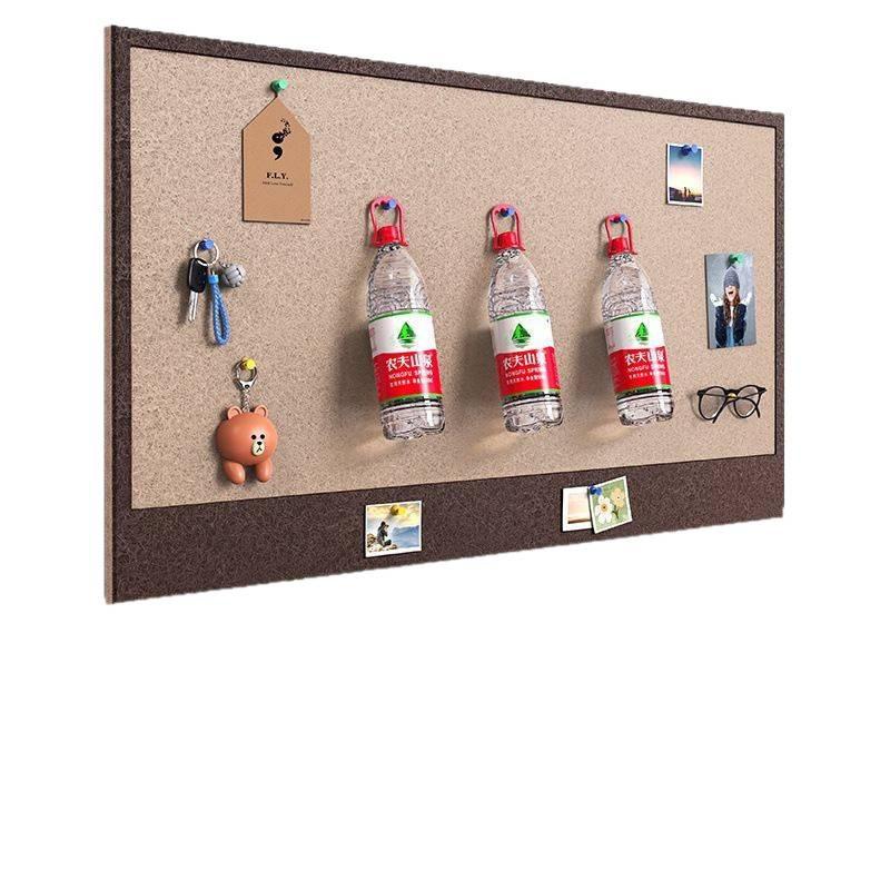 Creative Wool Felt Photo Wall Stickers - No Drill, Damage-Free Cork Board Decoration