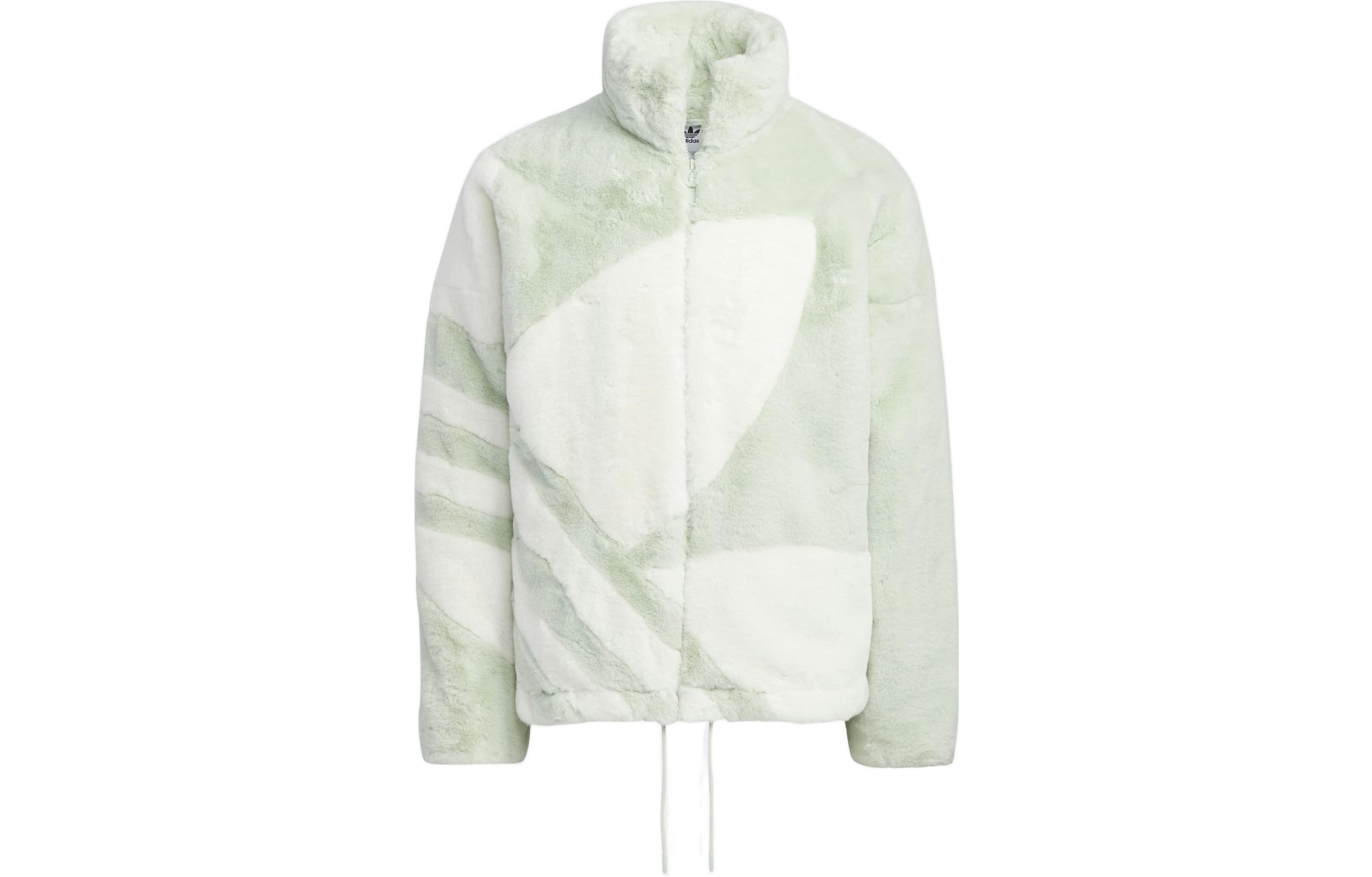 Adidas Originals Jackets Unisex Green Stand Collar Moderate Other HR3484 XS
