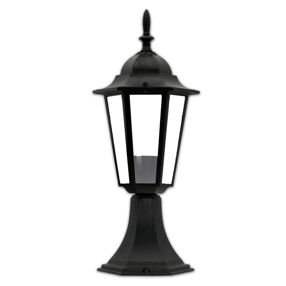 Lampa Ogrodowa Stojąca Liguria 42Cm E27 Ip43 Czarna Goldlux 201942