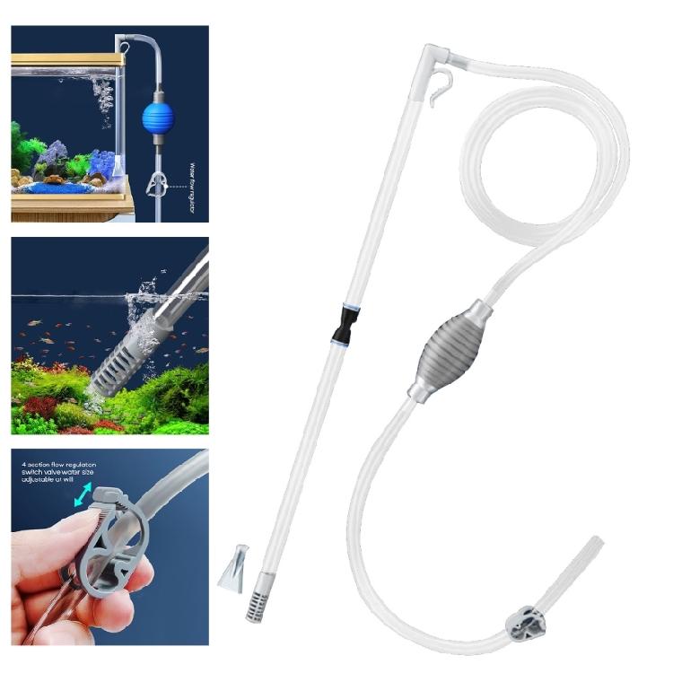 Water Exchanger Aquarium Siphon Vacuum Cleaner For Fish Tanks Water Changer