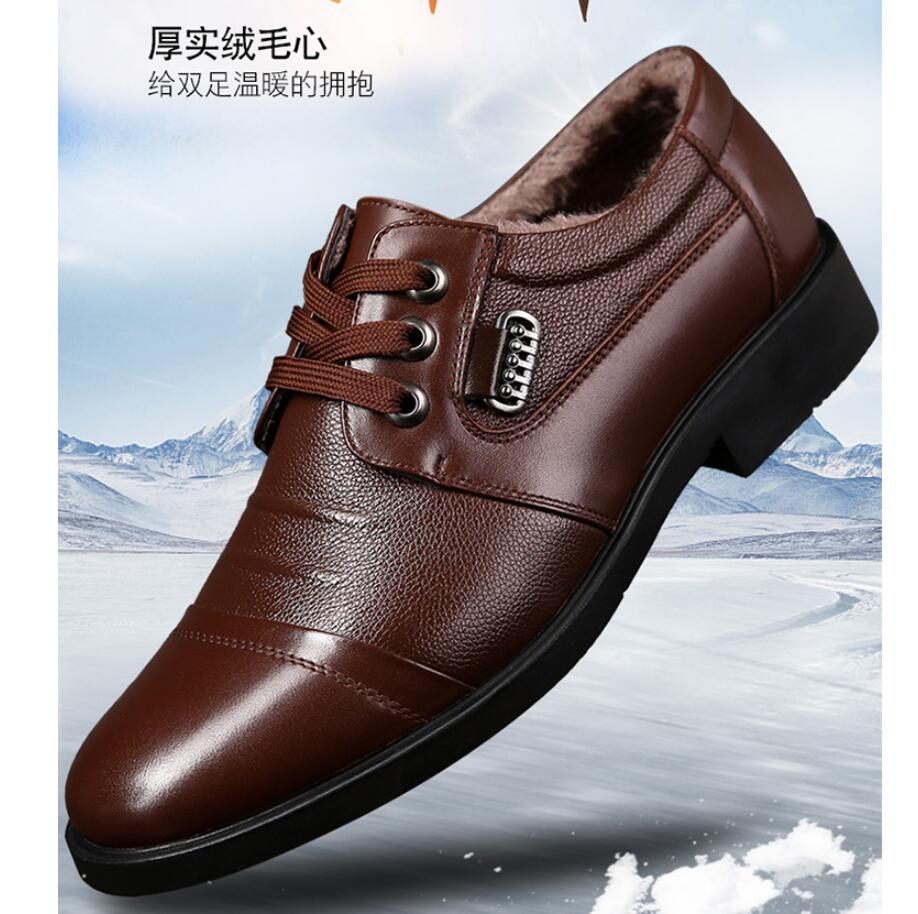 Men Genuine Leather Boots Winter Men Super Warm Ankle Boots Luxury Brand Boots For Man Bota Masculina Erkek Bot Botas Hombre