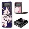 Nana Anime Na Na Girl Phone Case for Samsung Galaxy Z Flip6 5G Flip4 Flip5 Flip3 Black Cover Z Flip 6 5 4 3 PC Shell Coque Galax