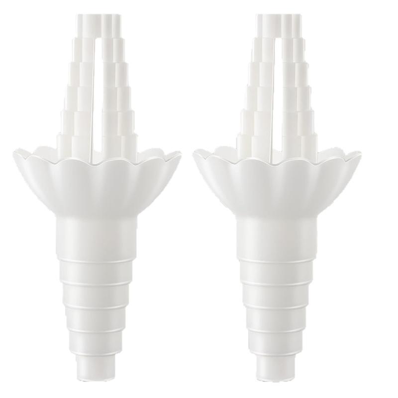 Kit Universel de Vidange de Bouteille - Connecteur Réutilisable de Transfert de Liquide Avec Adaptateur Entonnoir Sans Déchets, Compatible Avec Savon, Shampoing