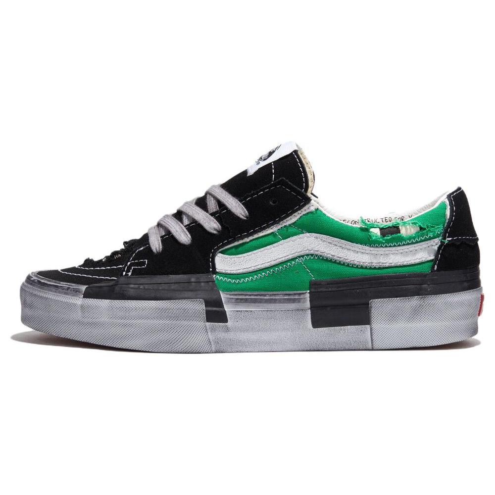 

Новые Vans Sk8 Low Reconstruct Черно-зеленые VN0009QSYJ71 35