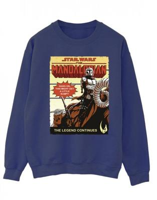 Star Wars The Mandalorian Womens/Ladies Bumpy Ride Sweatshirt