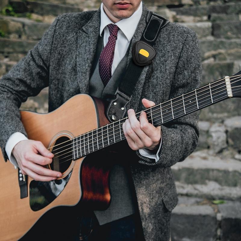 Guitar Plectrum Storage Bag Guitar Pick Storage Box Shockproof Guitar Pick Pouch Practical Pick Container for Picks