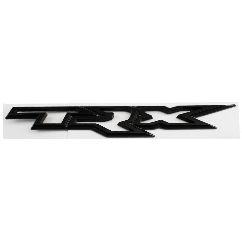 1Pc 3D ABS T R X Emblem Car Rear Trunk Badge Sticker Accessories