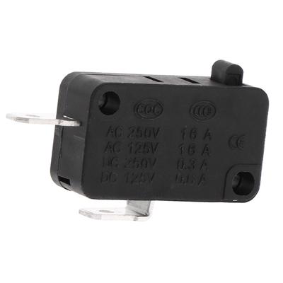 5 pezzi Kw1-103 Interruttore porta forno a microonde Adatto per microonde Lavatrice Riso Cuociriso 16A 250V 2 Pin