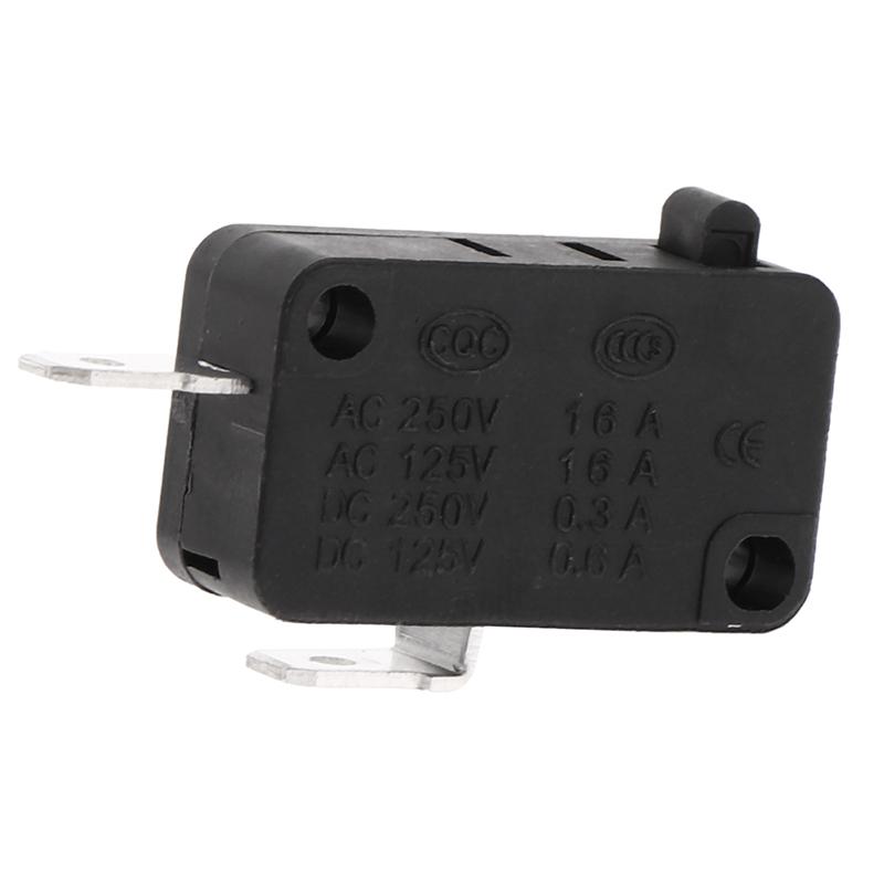 5ks Kw1-103 Spínač dvířek mikrovlnné trouby Vhodné pro mikrovlnnou pračku Rýžovar 16A 250V 2 kolíky