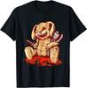 NEW LIMITED Creepy Bloody Rabbit Doll Scary Horror T-Shirt