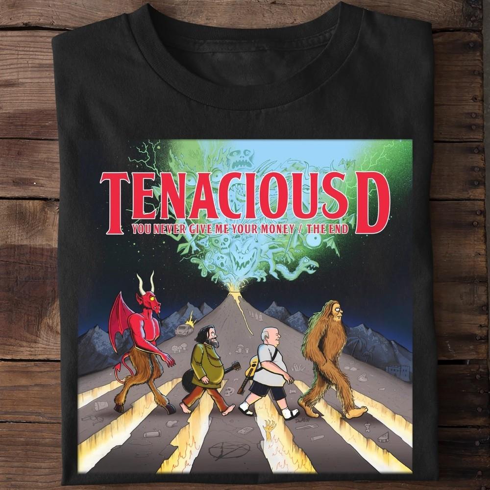 

Tenacious D Band Poster Collection Gift For Fan S4XL Tshirt Unisex T-Shirt XL