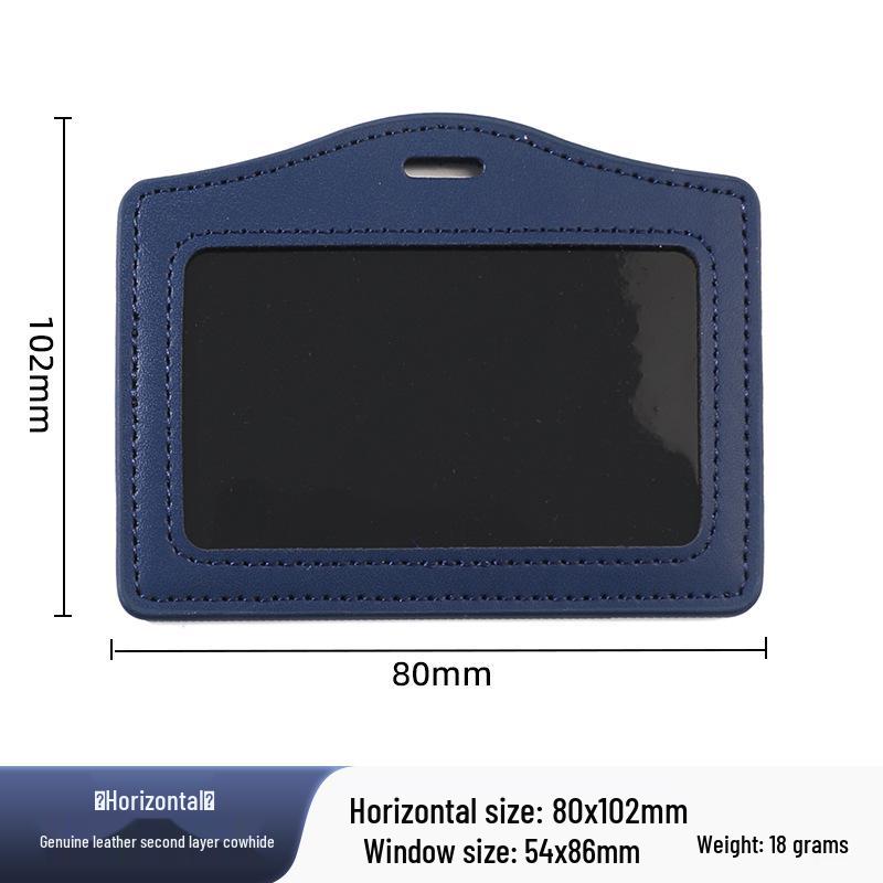 Genuine Leather Card Holder for ID & Documents