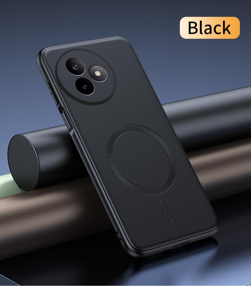 For Redmi K80 Ultra Case Magnetic Leather Shield Cover For Redmi K80 Ultra High Quality Anti-Fingerprint Non-Slip PC+TPU