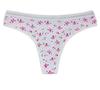 Ženy Sexy G-String Potisk Tanga Dámské Kalhotky Spodní prádlo Kalhotky Módní Kalhotky Spodní kalhotky Spodní prádlo 6 ks/šarže
