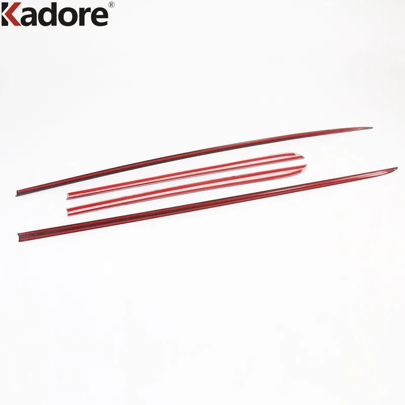 

For KIA K7 Cadenza Carbon Fiber Car Side Door Body Trim Door Steamer Line Molding Strip Accessories
