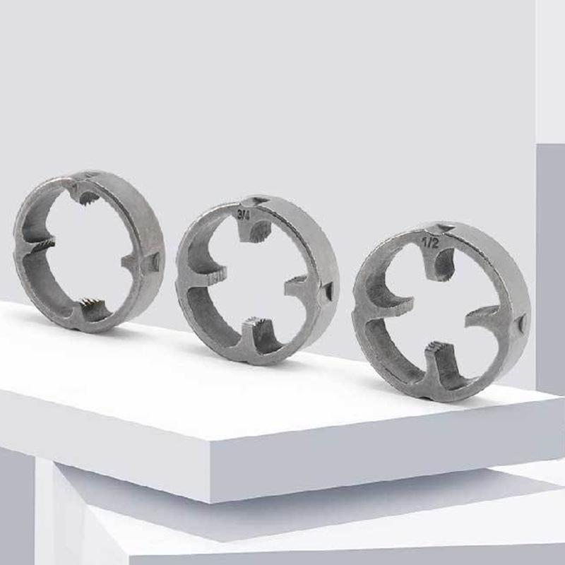 Electric Water Pipe Threader Set: 10PC Die & Tap for Pipe Repair